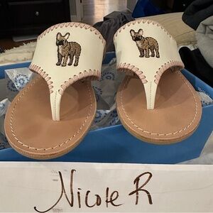 Jack Roger’s French Bulldog Sandals 🐶